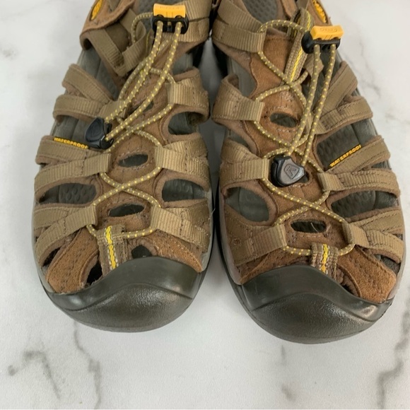KEEN Brown Whisper Adjustable Outdoor Comfort Hiking Sandals 12 main image 5